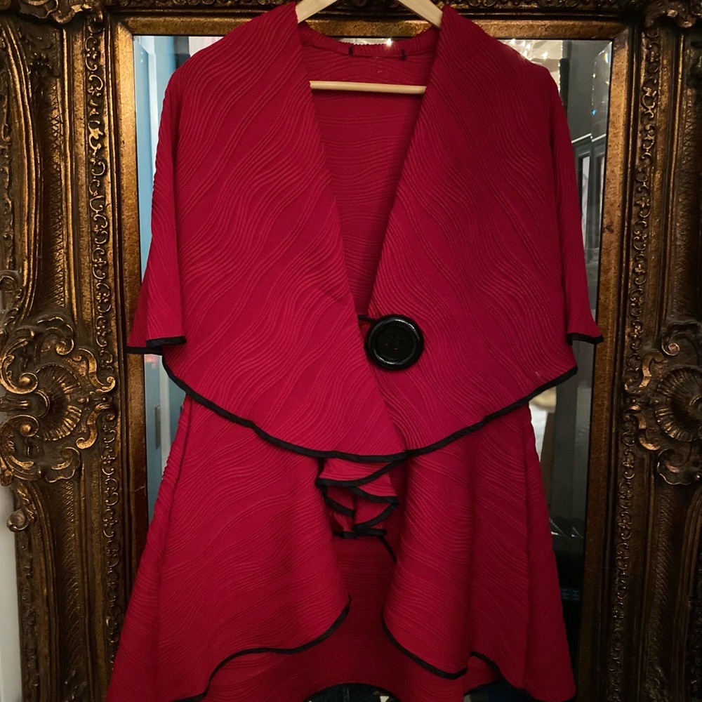 Red Cape Jacket - image 1